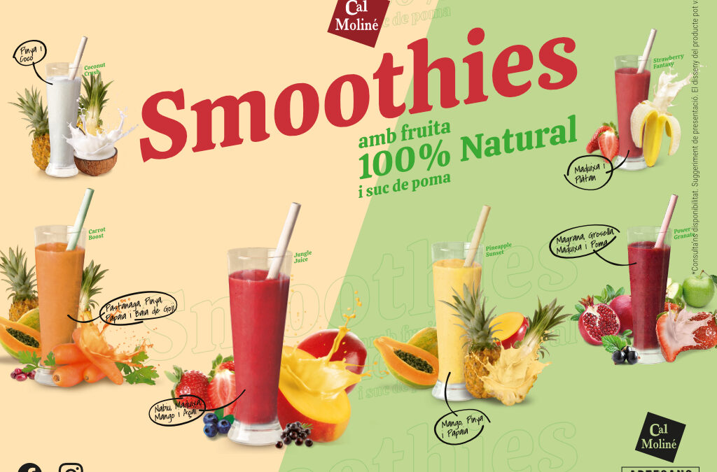 Smoothies naturals i refrescants per gaudir l’estiu
