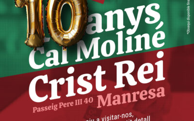 Cal Moliné celebra 10 anys a Crist Rei (Manresa)