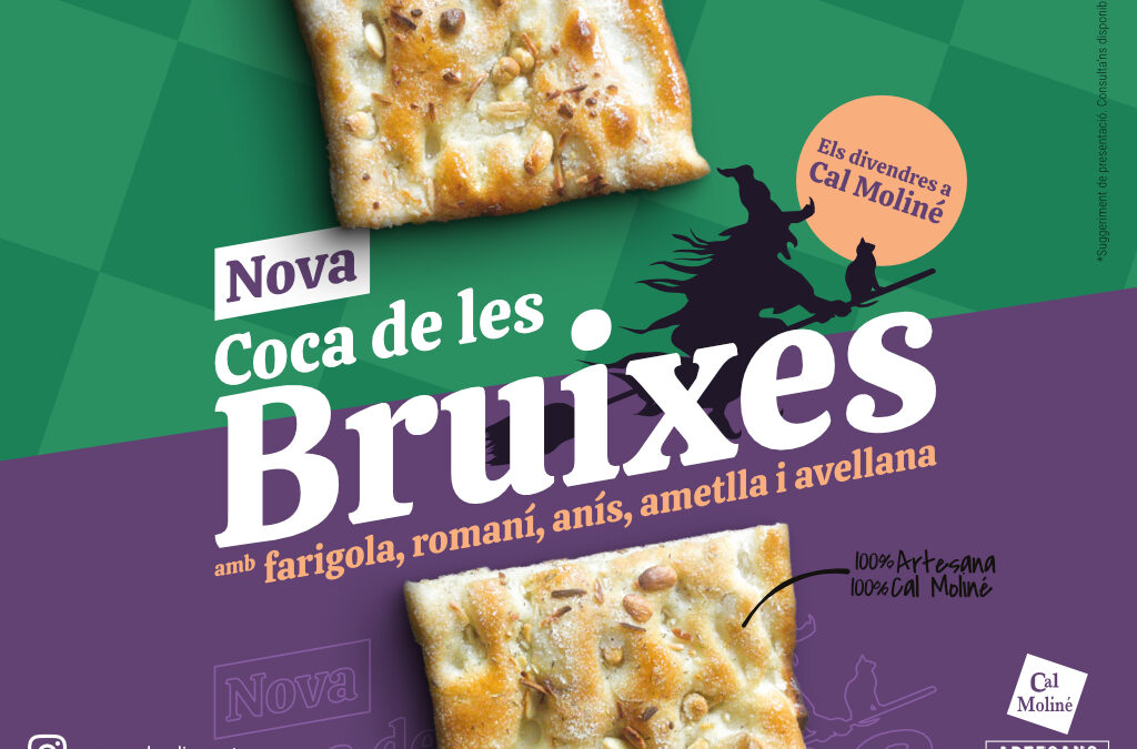 La Coca de les Bruixes, un plaer artesà amb gust de llegenda