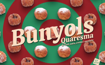 Bunyols de Quaresma, tradició, aroma i dolçor al nostre obrador